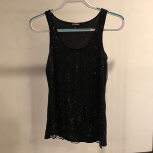 Express Black tank top